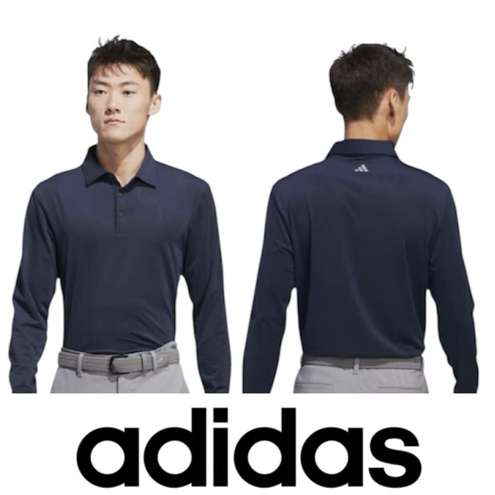 Adidas Long Sleeve Polo Shirt
